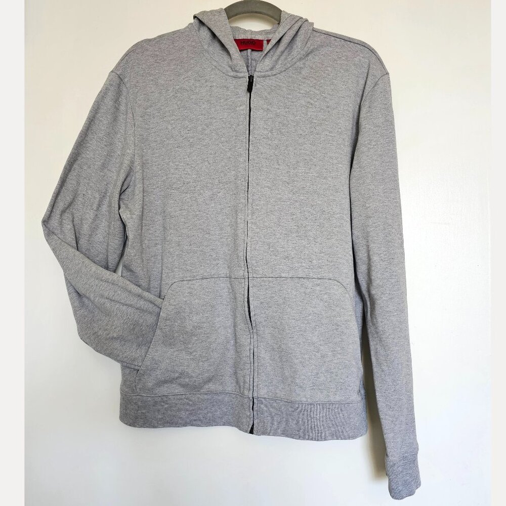 Hugo Boss Dontoya Full Zip Up Medium Weight Hoodie, M
